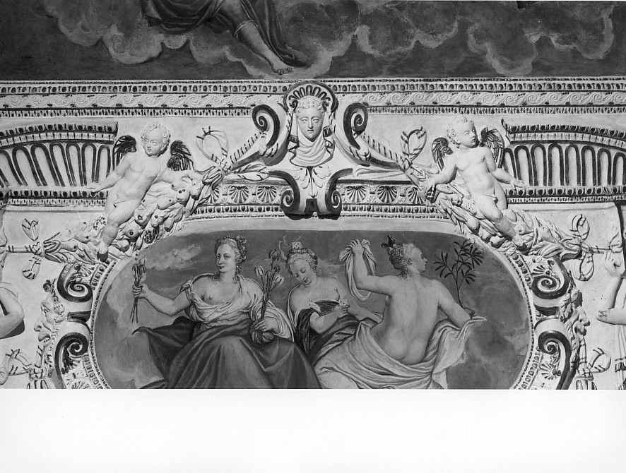 decorazione plastica, elemento d'insieme di Rubini Lorenzo (attribuito) (sec. XVI)