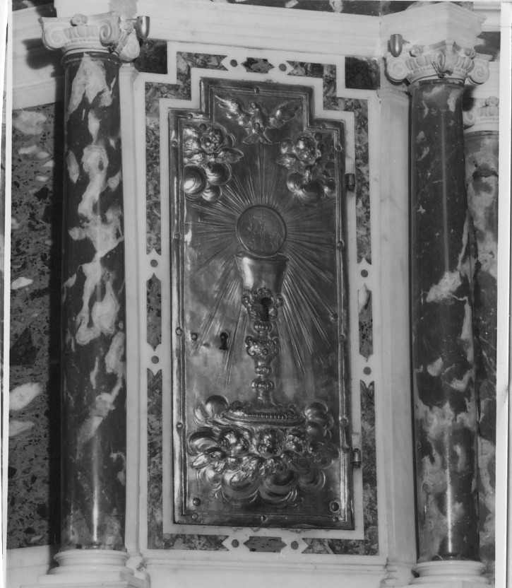 sportello di tabernacolo di Benedetti Cristoforo (attribuito) (sec. XVIII)