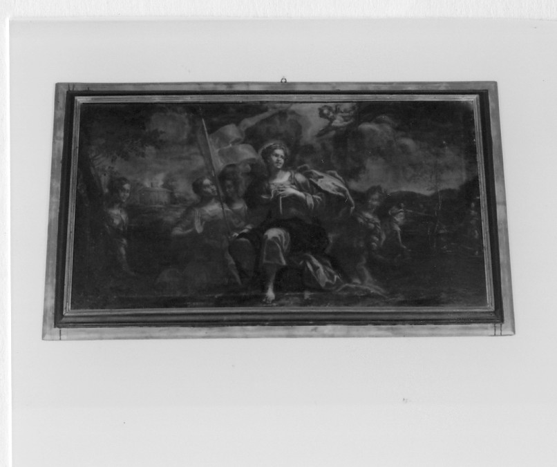 Sant'Orsola (dipinto) di Falcieri Biagio (attribuito) (sec. XVII)