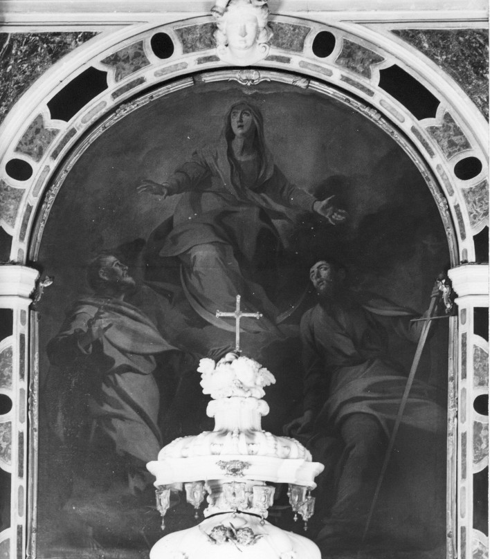 Madonna Assunta (dipinto, opera isolata) - ambito veronese (sec. XVIII)