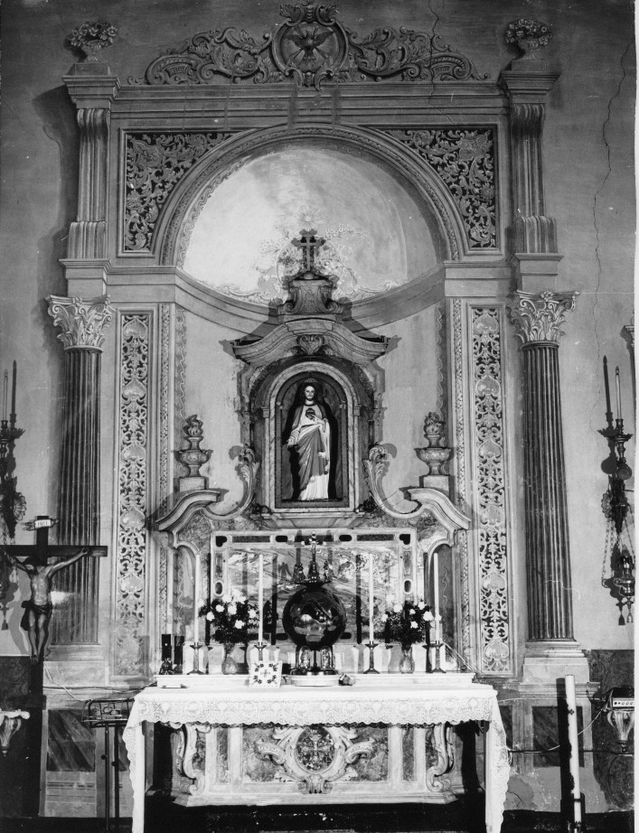altare maggiore, insieme - ambito veneto (secondo quarto sec. XVIII)