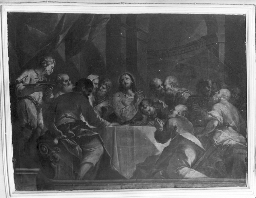 ultima cena (dipinto, opera isolata) - ambito veronese (sec. XVIII)