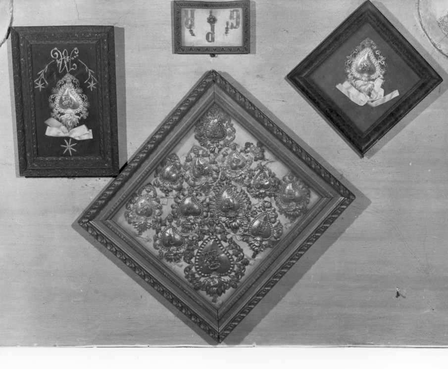 ex voto, insieme - ambito veneto (fine/inizio secc. XIX/ XX)