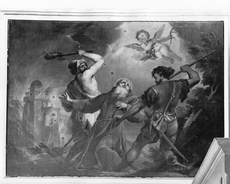 Martire francescano in Marocco, Santo martire (dipinto, opera isolata) - ambito veronese (sec. XVIII)