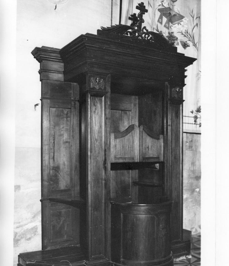 confessionale, opera isolata - ambito veneto (sec. XVII)