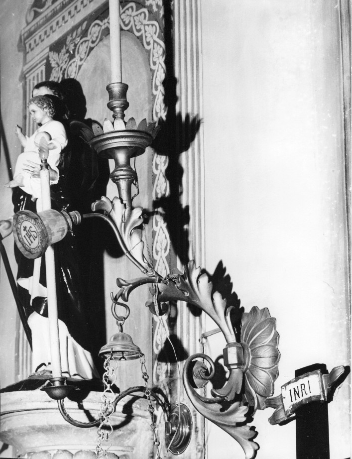 candeliere da parete - ambito veneto (sec. XVIII)