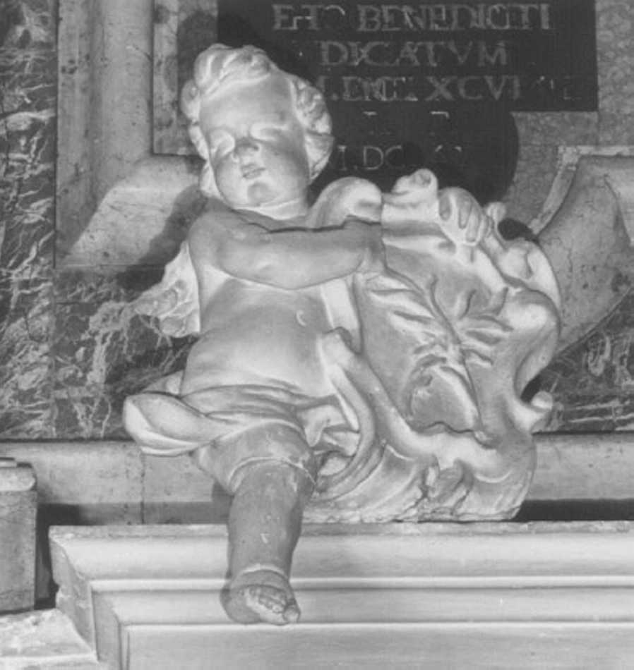 angioletto (statuetta, elemento d'insieme) di Marchesini Francesco, Saletti Antonio (sec. XVII)