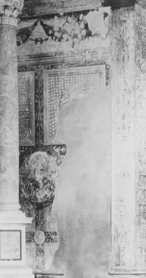 motivo decorativo a finto marmo (dipinto, elemento d'insieme) - ambito veneto (sec. XIX)
