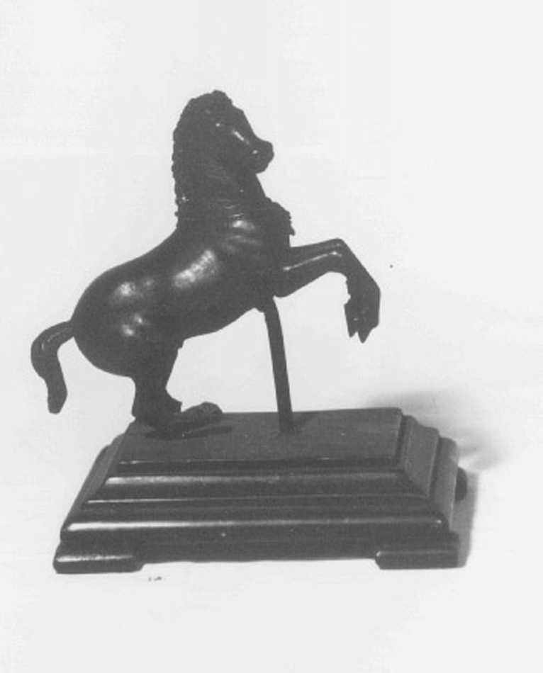 cavallo (statuetta) - ambito veneto (sec. XVII)