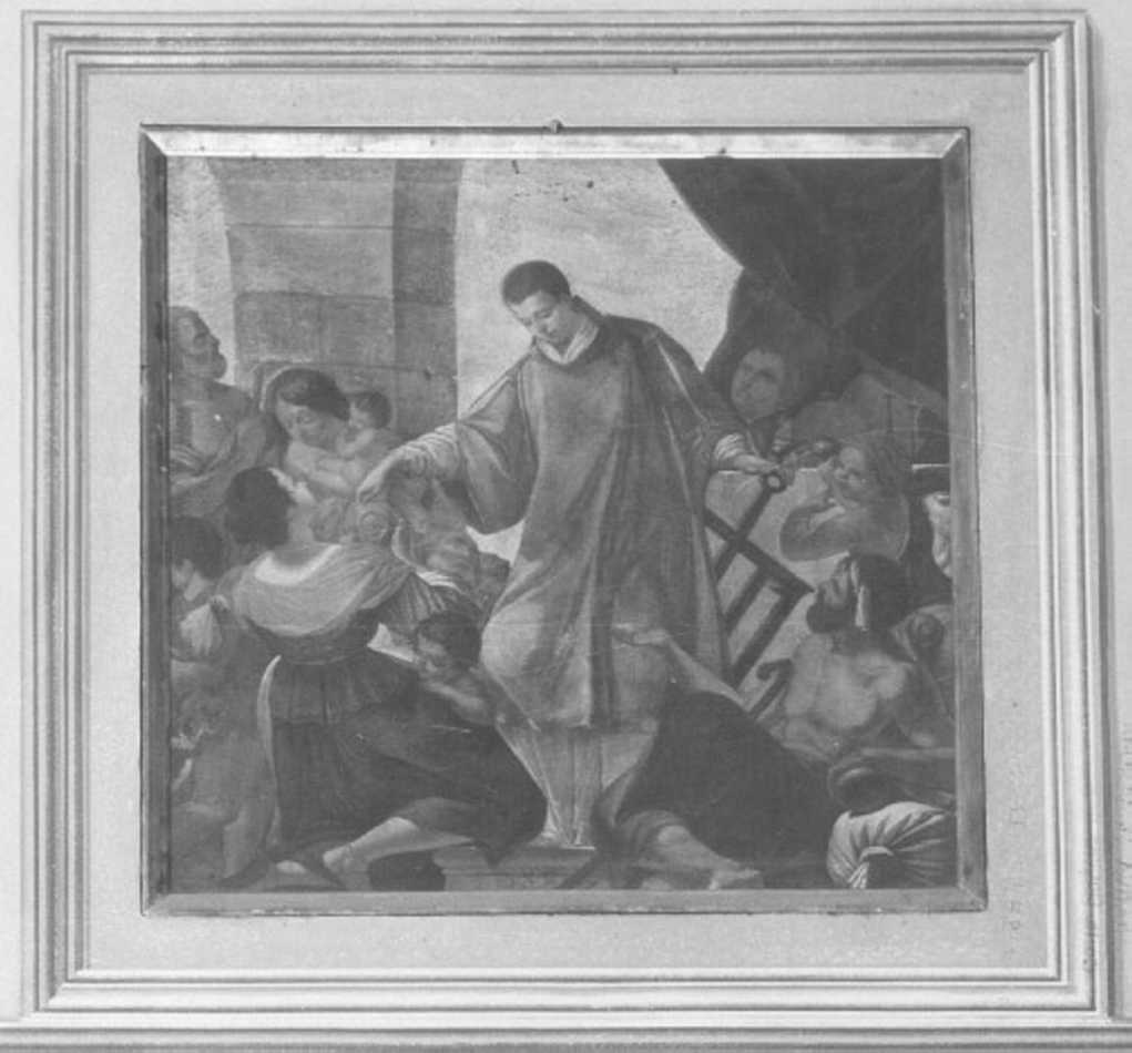 elemosina di San Lorenzo (dipinto) - ambito veronese (sec. XVIII)