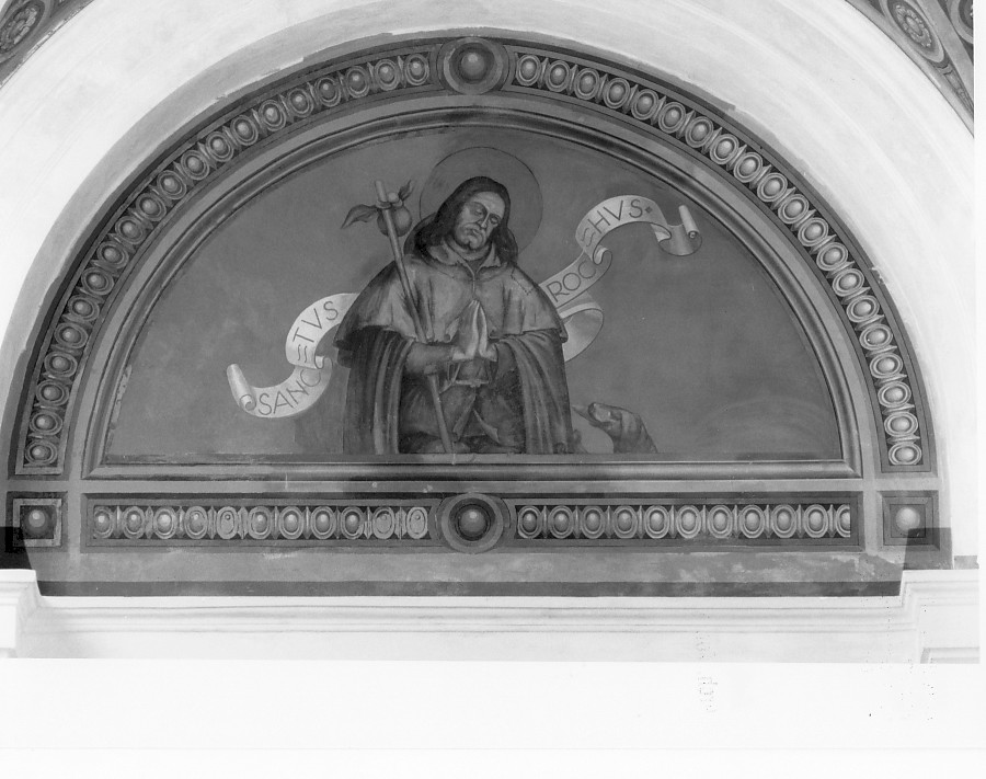 San Rocco (dipinto) di Chini Tito (sec. XX)