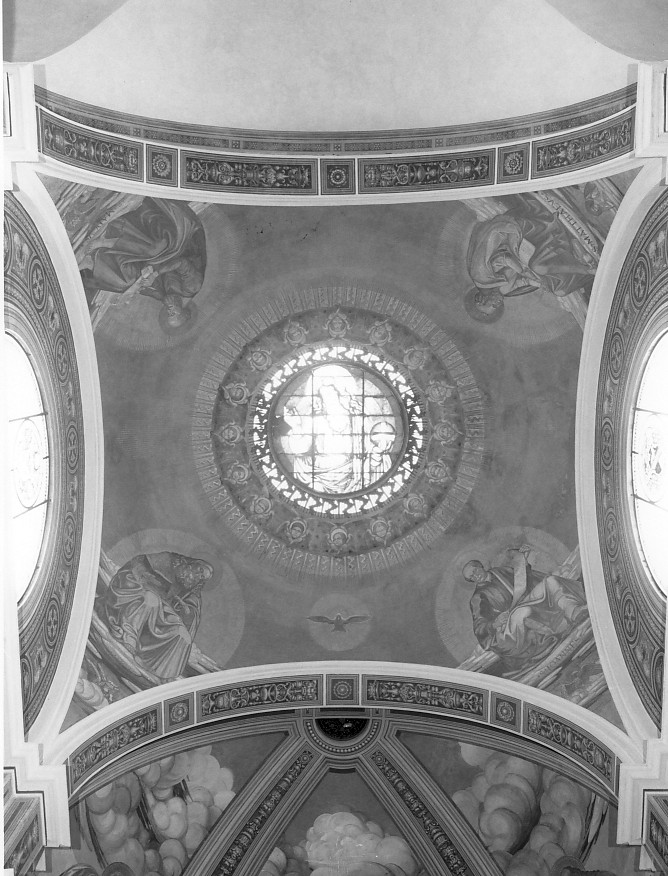 quattro evangelisti (dipinto) di Chini Tito (sec. XX)