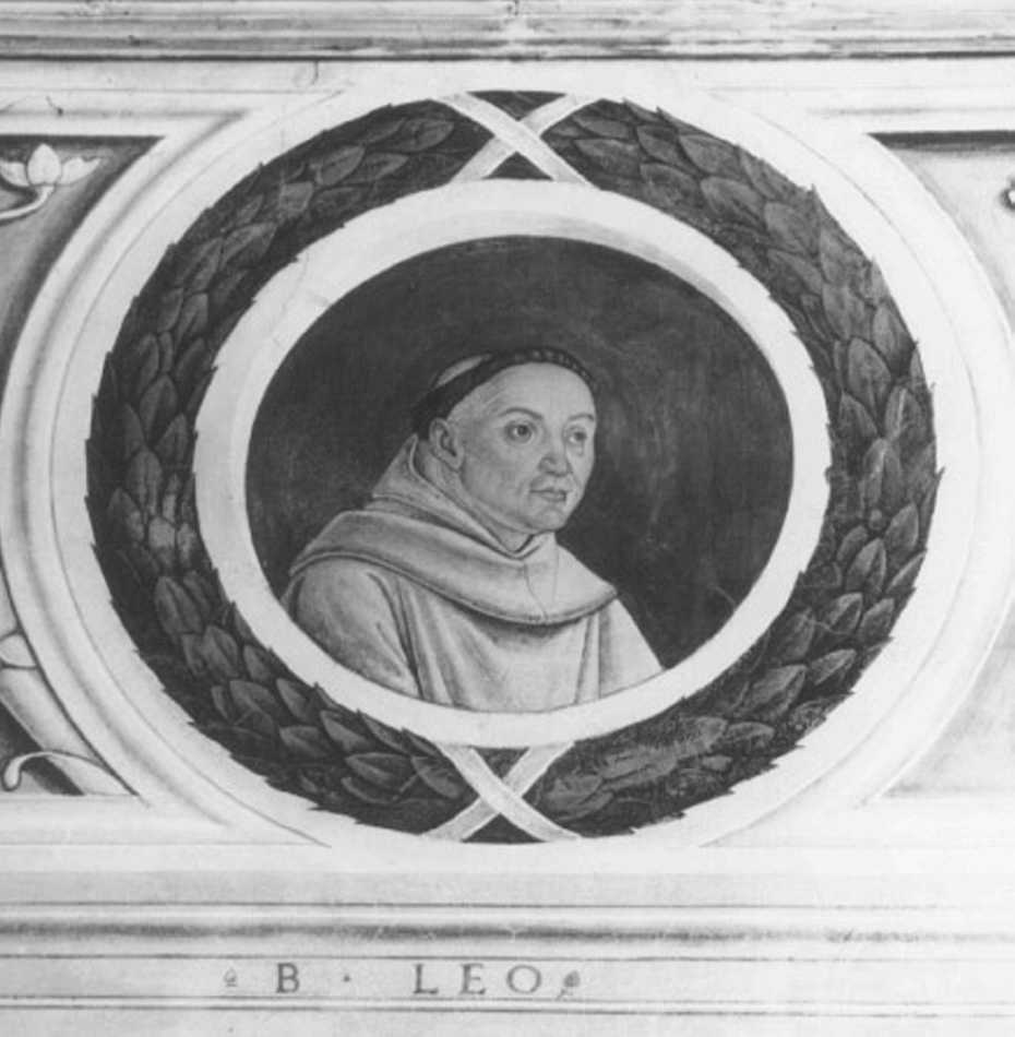 beato (dipinto) di Morone Domenico (e aiuti), Morone Francesco (fine/inizio secc. XV/ XVI)