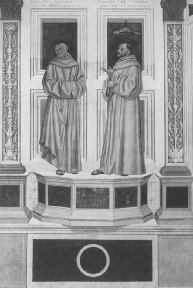 dipinto di Morone Domenico (e aiuti), Morone Francesco (fine/inizio secc. XV/ XVI)