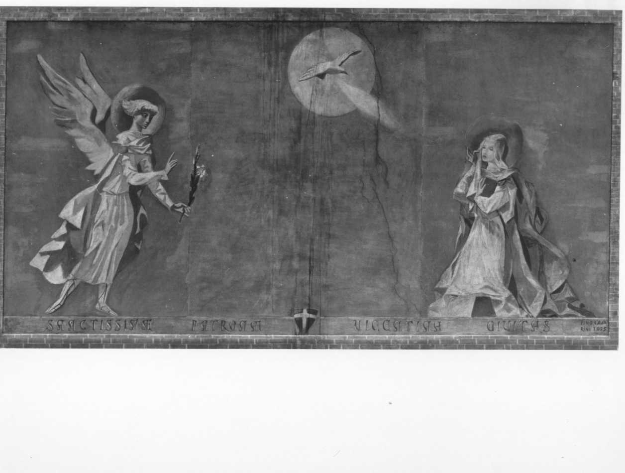 Annunciazione (dipinto) di Casarini Pino (sec. XX)