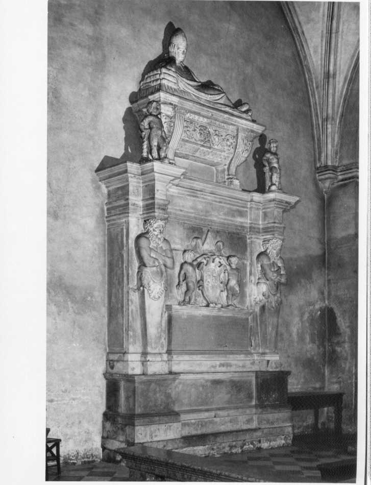 monumento funebre di Palladio Andrea (attribuito), Giovanni Di Giacomo Da Porlezza, Pittoni Girolamo Da Lumignano (sec. XVI)