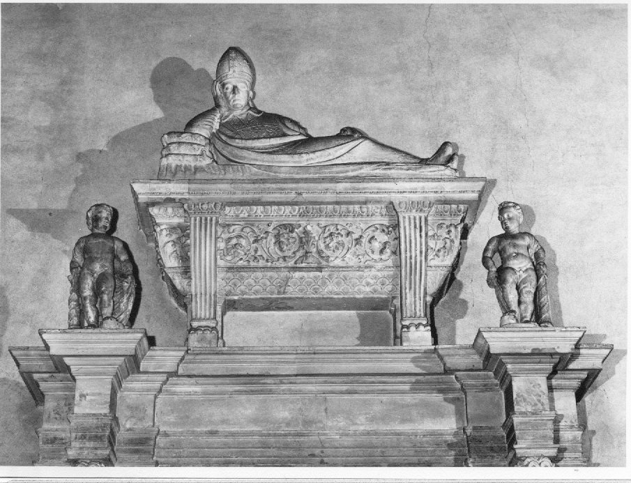 sarcofago di Palladio Andrea (attribuito), Giovanni Di Giacomo Da Porlezza, Pittoni Girolamo Da Lumignano (sec. XVI)