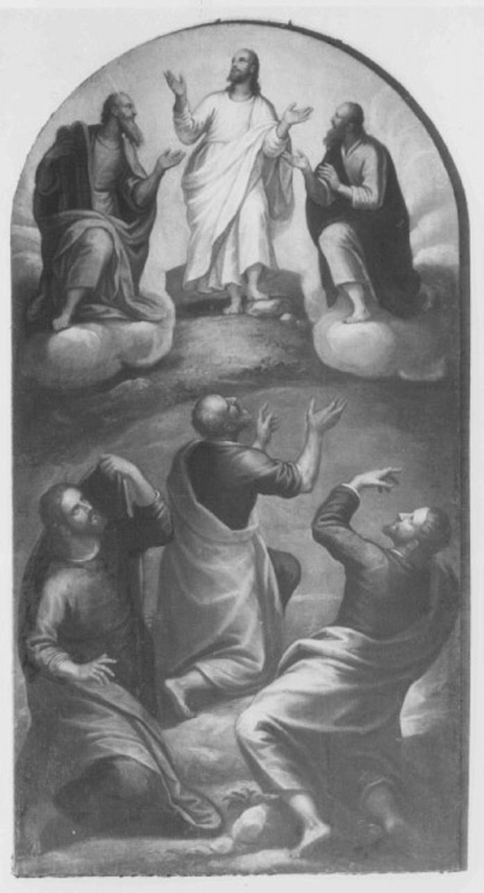 Trasfigurazione (dipinto) di Maganza Alessandro (bottega) (sec. XVII)
