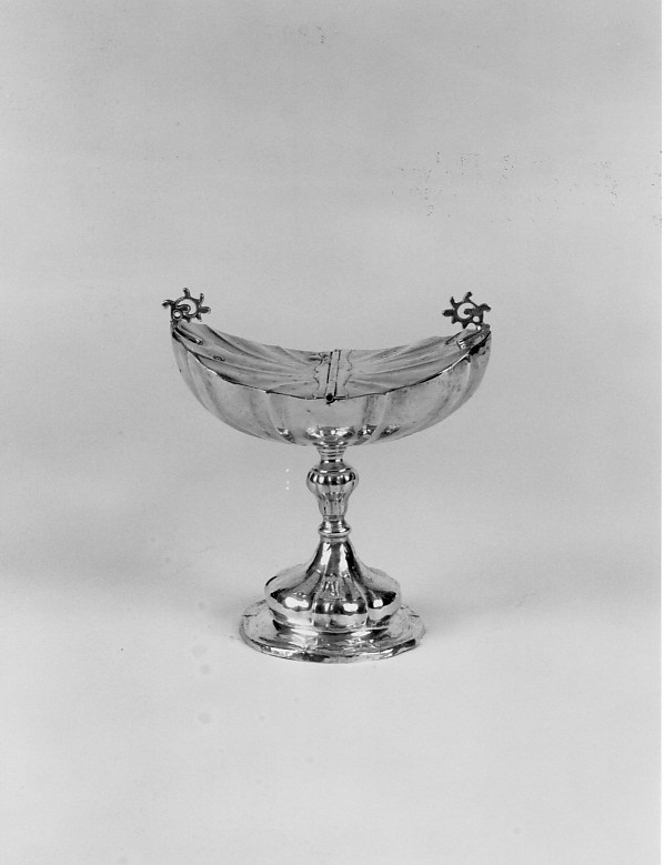 navicella portaincenso - ambito veneto (sec. XVIII)
