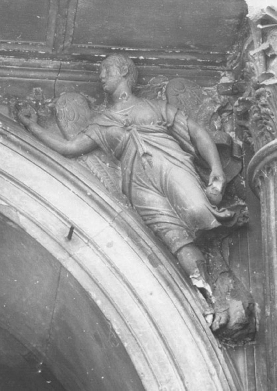 allegoria della Vittoria (rilievo) di Giovanni Di Giacomo Da Porlezza, Pittoni Girolamo Da Lumignano, Palladio Andrea (attribuito) (sec. XVI)