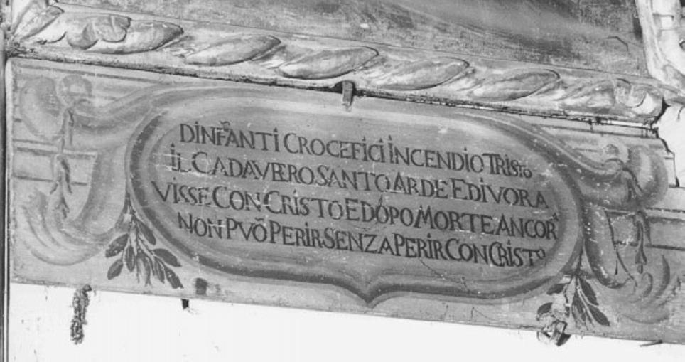 motivi decorativi (dipinto) di Menarola Cristoforo (sec. XVIII)
