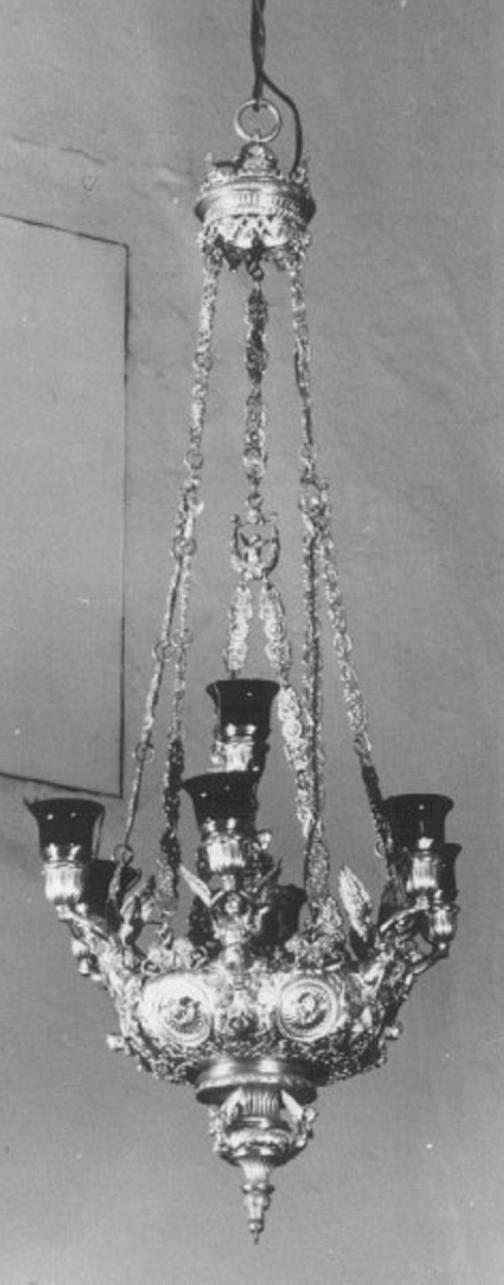 lampada pensile di Stocchiero Antonio (sec. XIX)