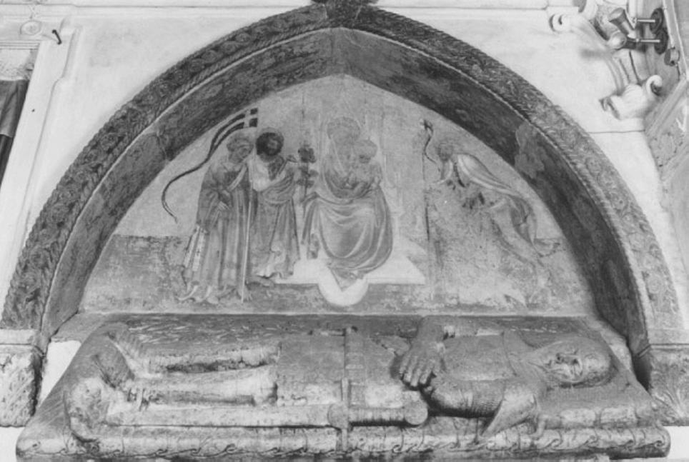 Madonna in trono e Santi (dipinto) - ambito veneto (sec. XV)