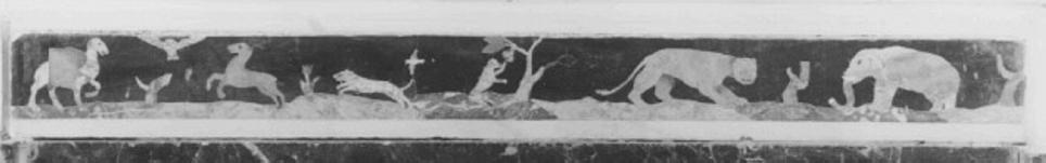dromedario (decorazione a intarsio) di Bovio Da Feltre, Corbarelli Antonio, Corbarelli Domenico, Corbarelli Francesco, Corbarelli Benedetto (seconda metà sec. XVII)
