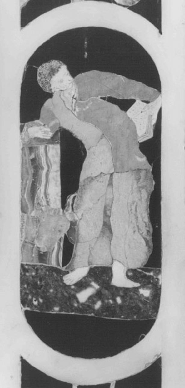 profeta (decorazione a intarsio) di Bovio Da Feltre, Corbarelli Antonio, Corbarelli Domenico, Corbarelli Francesco, Corbarelli Benedetto (sec. XVII)