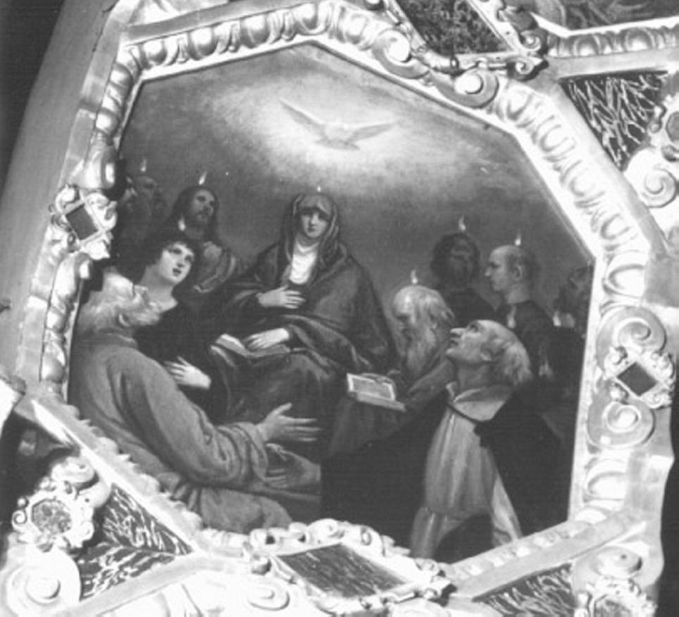 Pentecoste (dipinto) di Maganza Alessandro (attribuito) (sec. XVII)