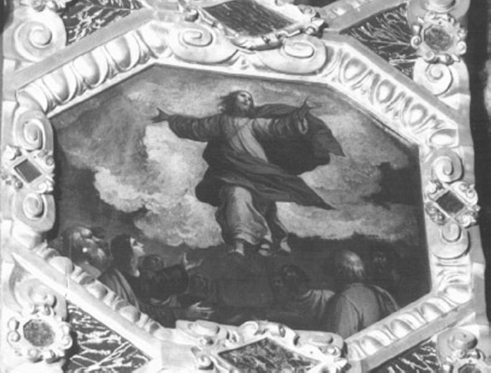 ascensione di Cristo (dipinto) di Maganza Alessandro (attribuito) (sec. XVII)