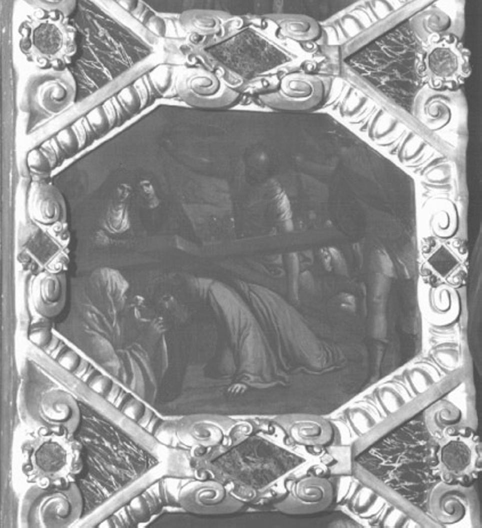 Cristo portacroce (dipinto) di Maganza Alessandro (attribuito) (sec. XVII)