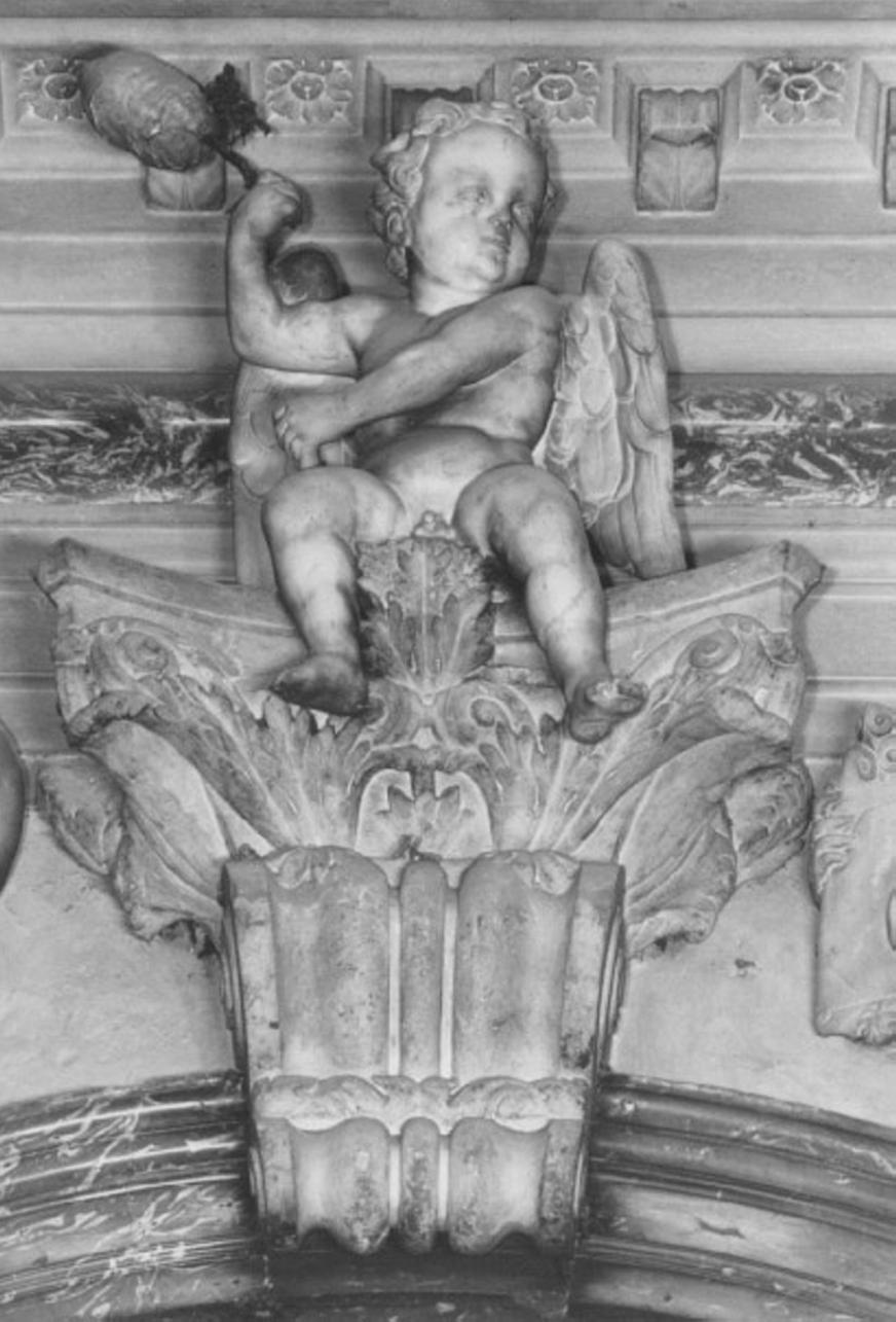angioletto (statuetta) di Albanese Giovanni Battista (bottega) (sec. XVII)