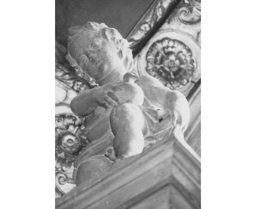 angioletto con anfora (statuetta) di Albanese Giovanni Battista (bottega) (sec. XVII)