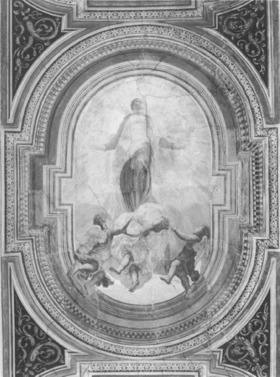 assunzione della Madonna (dipinto) di Cozza Giovanni (attribuito) (sec. XVII)