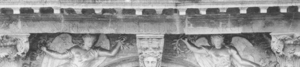decorazione, serie di Palladio Andrea (sec. XVI)
