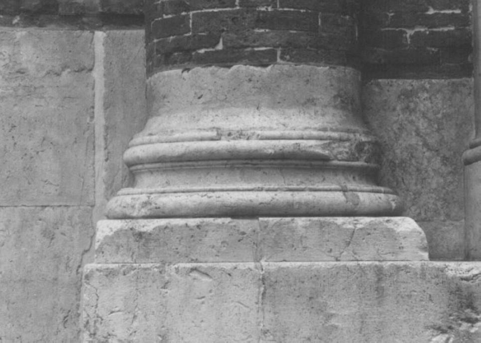 plinto di Palladio Andrea (sec. XVI)