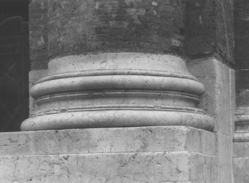 plinto di Palladio Andrea (sec. XVI)