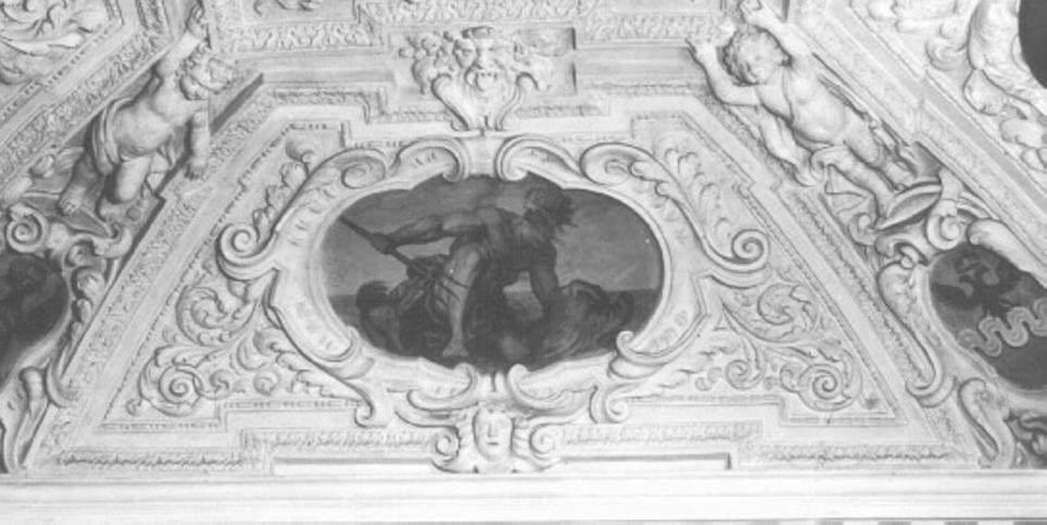 motivi decorativi geometrici (decorazione plastica, serie) di Barberini Giovanni Battista (sec. XVII)