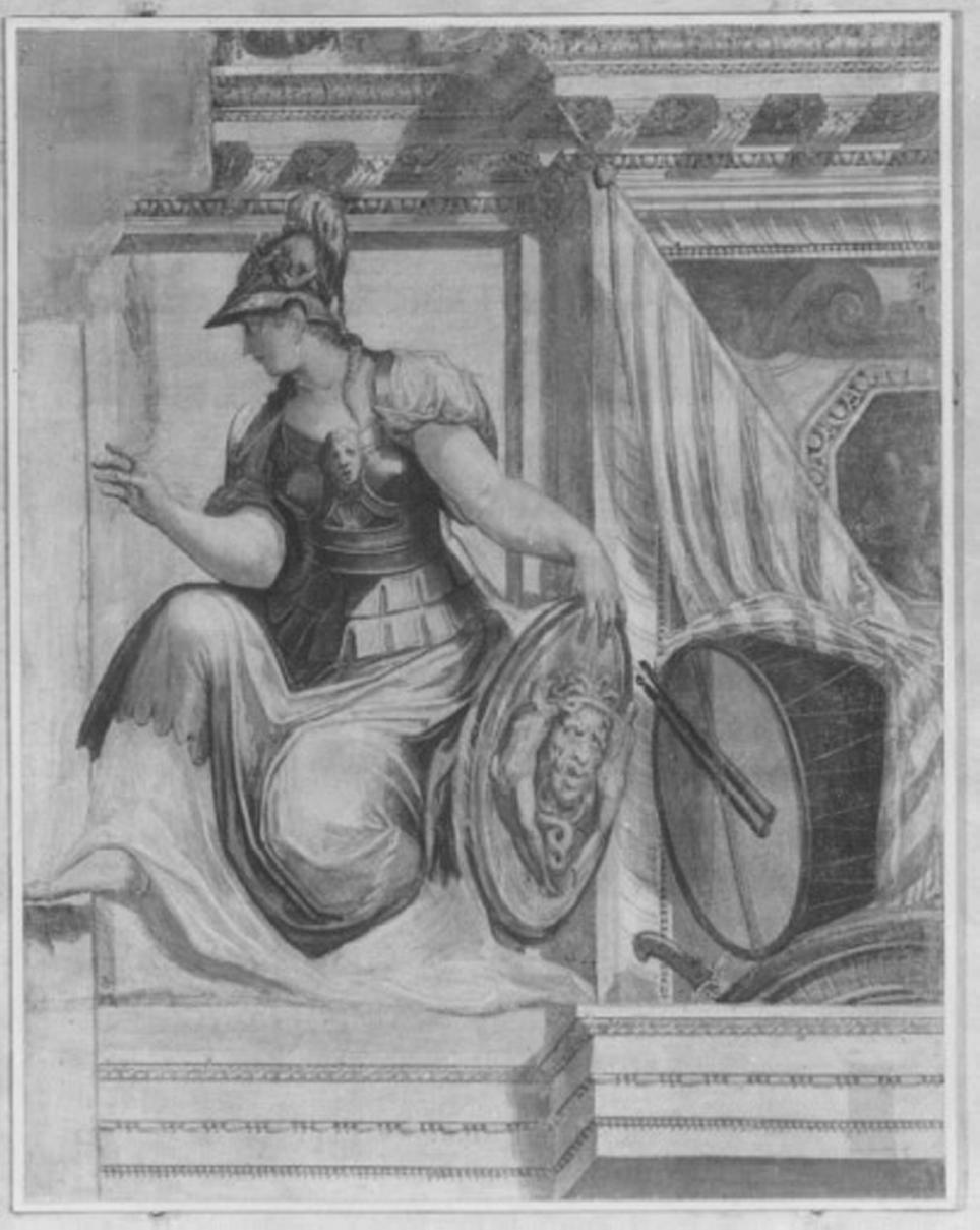 Minerva (dipinto) di Fasolo Giovanni Antonio (sec. XVI)