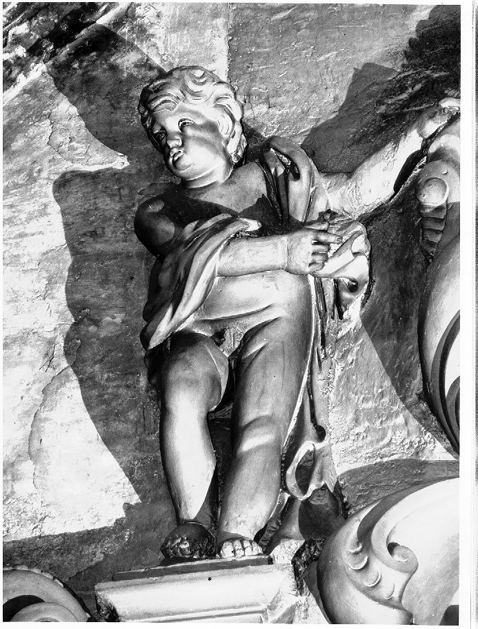 putto (statua) di Brunelli Gabriele (attribuito) (sec. XVII)