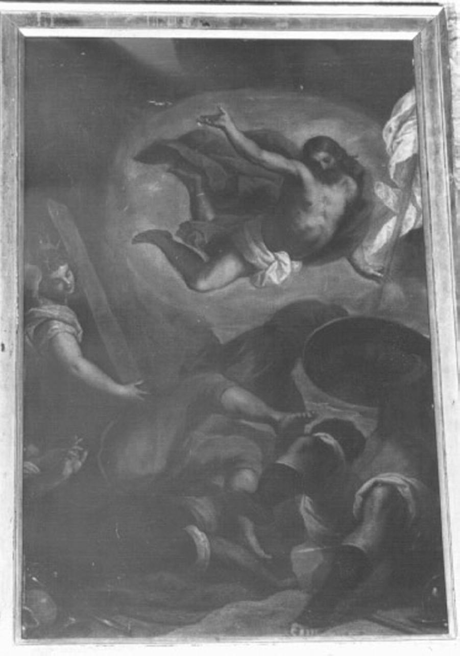resurrezione di Cristo (dipinto) di Maganza Alessandro (attribuito) (primo quarto sec. XVII)