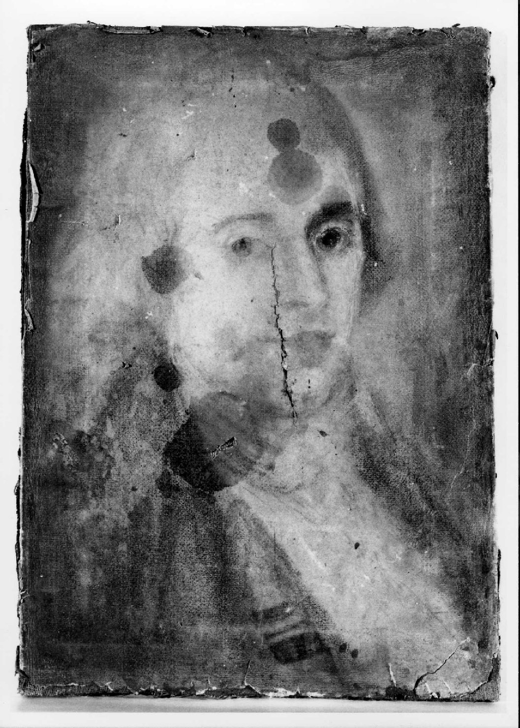 ritratto d'uomo (dipinto) - ambito veneto (sec. XVIII)