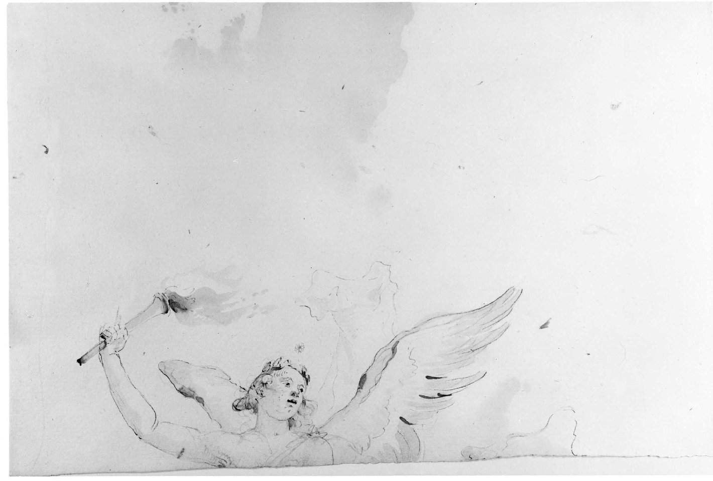 Aurora (disegno) di Lorenzi Francesco (metà sec. XVIII)