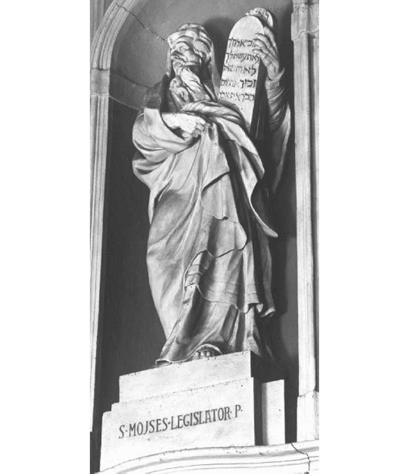 Mosè (statua) di Muttoni Pietro detto Muttoni Jacopo Pietro (sec. XVIII)