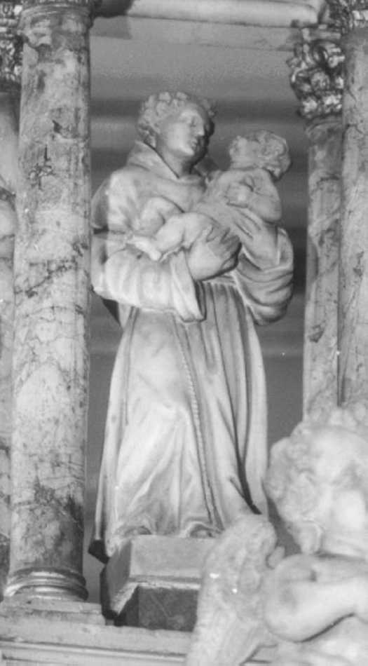 Sant'Antonio da Padova (statua, elemento d'insieme) di Marinali Angelo (attribuito) (ultimo quarto sec. XVII)