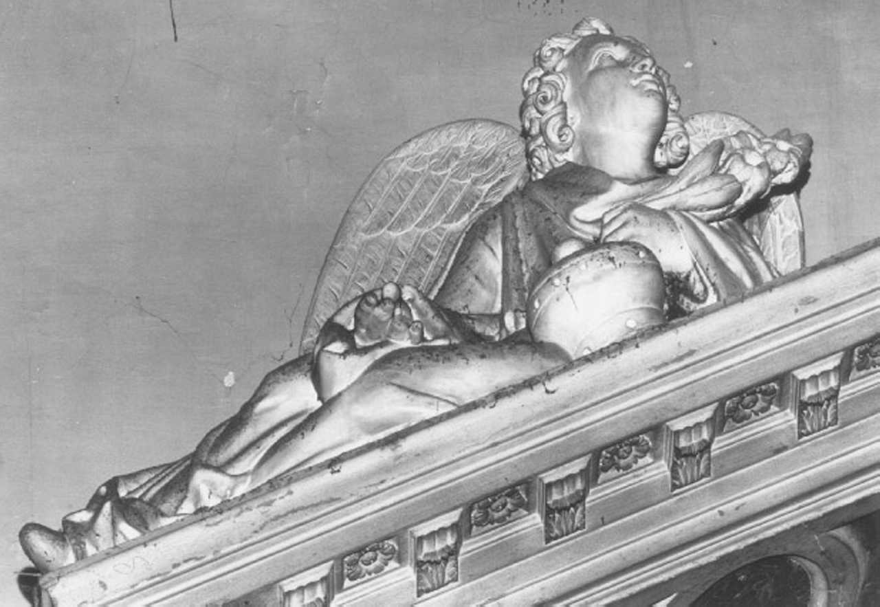 angelo con vaso (statua) - ambito veneto (sec. XIX)
