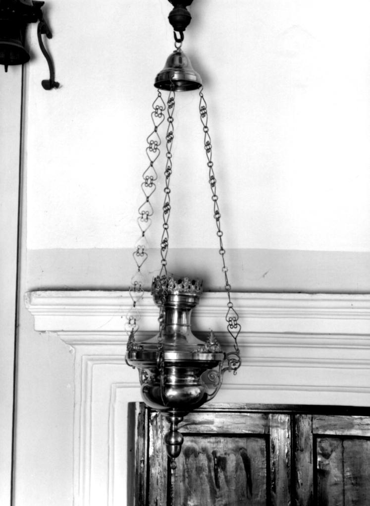 lampada pensile, serie - ambito veneto (sec. XIX)