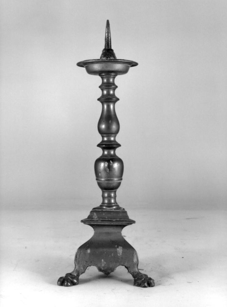 candeliere d'altare - ambito veneto (sec. XIX)