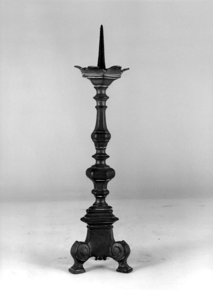 candeliere d'altare - ambito veneto (sec. XIX)